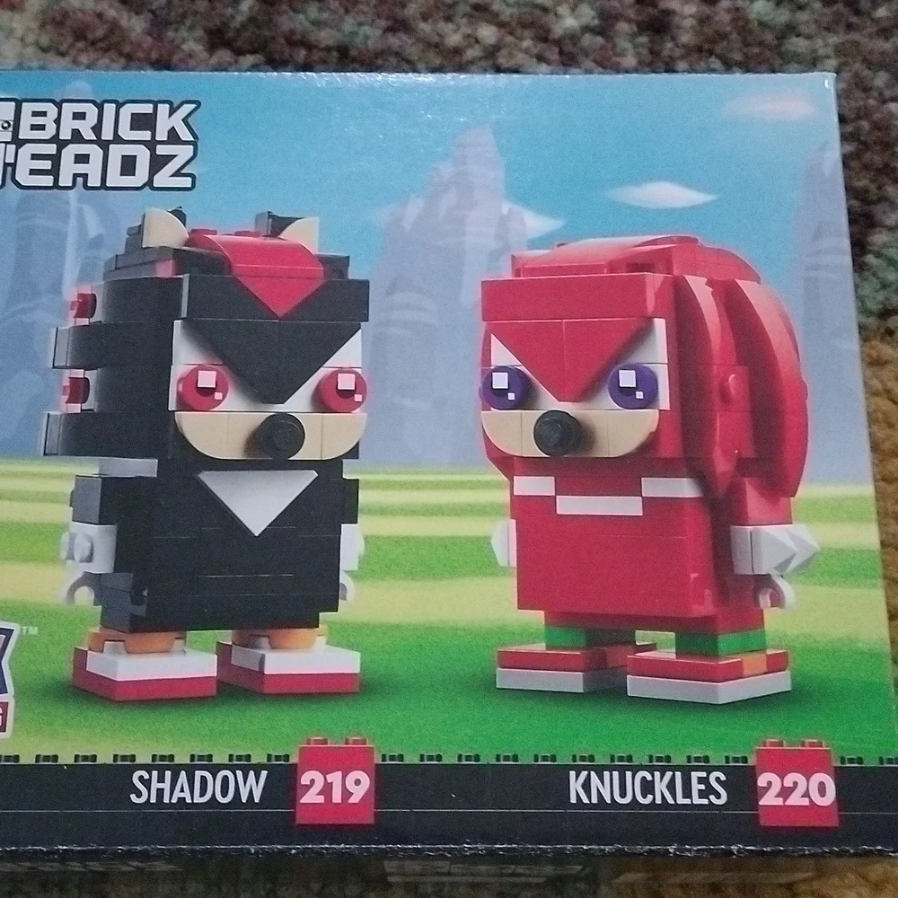 Lego Brickheadz 40672 Sonic the Hedgehog's Knuckles & Shadow Figures